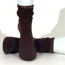 Load image into Gallery viewer, Natural Pilates Grip Crew Socks