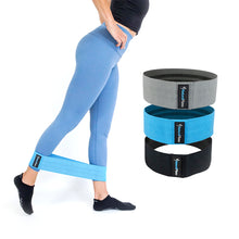 Load image into Gallery viewer, Natural Pilates Booty Bands (Fabric, Set of 3)