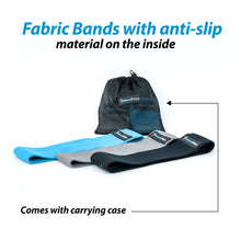 Load image into Gallery viewer, Natural Pilates Booty Bands (Fabric, Set of 3)