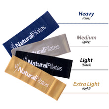 Load image into Gallery viewer, Natural Pilates Resistance Bands (Set of 4)