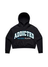 Load image into Gallery viewer, Cropped Hoodie Addicted
