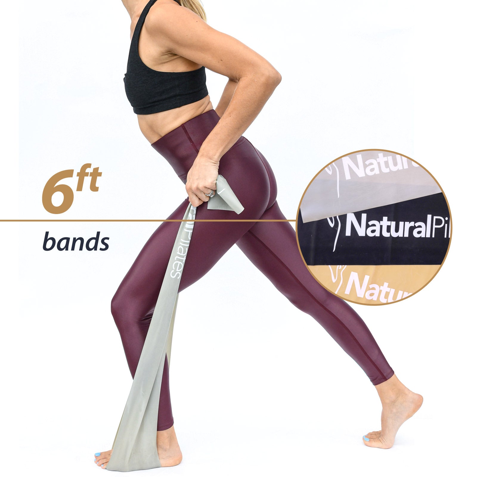 Natural Pilates FlexBands Set of 4